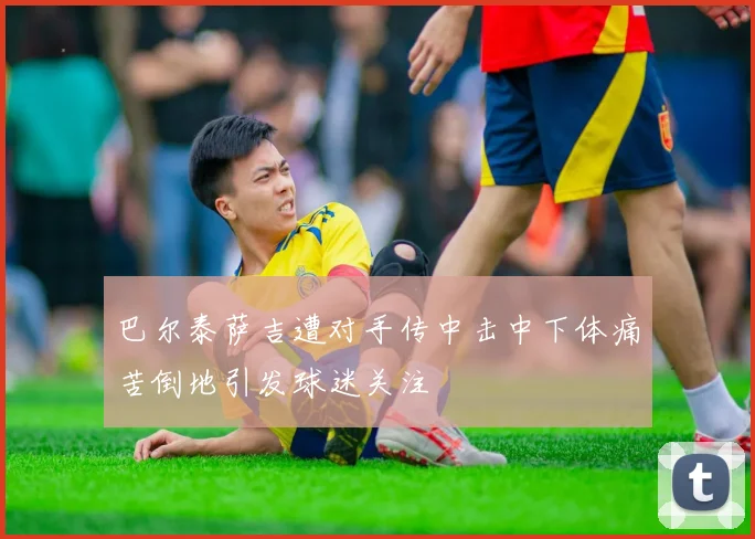 巴尔泰萨吉遭对手传中击中下体痛苦倒地引发球迷关注